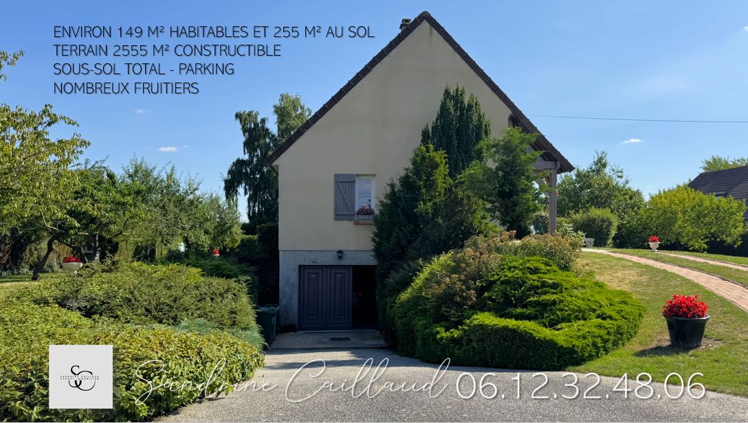 GAMBAIS EXCLUSIVITÉ VIP - 9MN HOUDAN 78 - Maison familiale sur sous-sol total - 4 chambres -  bûcher - parking - terrain 2555 m² - 406000 Euros HAI 2