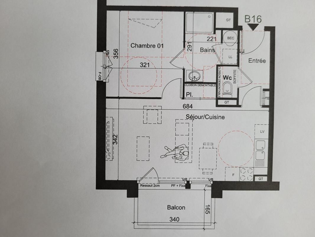 ORCHIES ORCHIES  Appartement  1 chambre 2