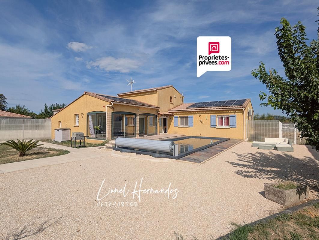 ALES Villa 5 pièces de plain-pied - 132m² - Piscine - Garage - Panneaux solaires - Terrain de 1203m² 1