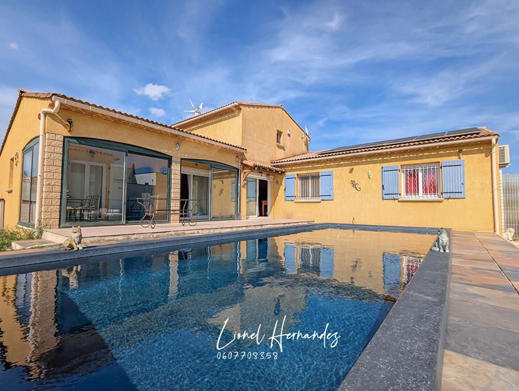 ALES Villa 5 pièces de plain-pied - 132m² - Piscine - Garage - Panneaux solaires - Terrain de 1203m² 2