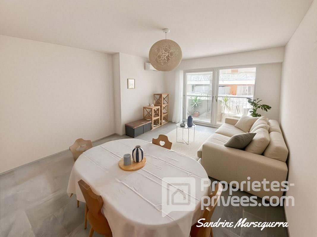 CAGNES-SUR-MER Spacieux 3 pièces Traversant 73m² Coeur de ville 2