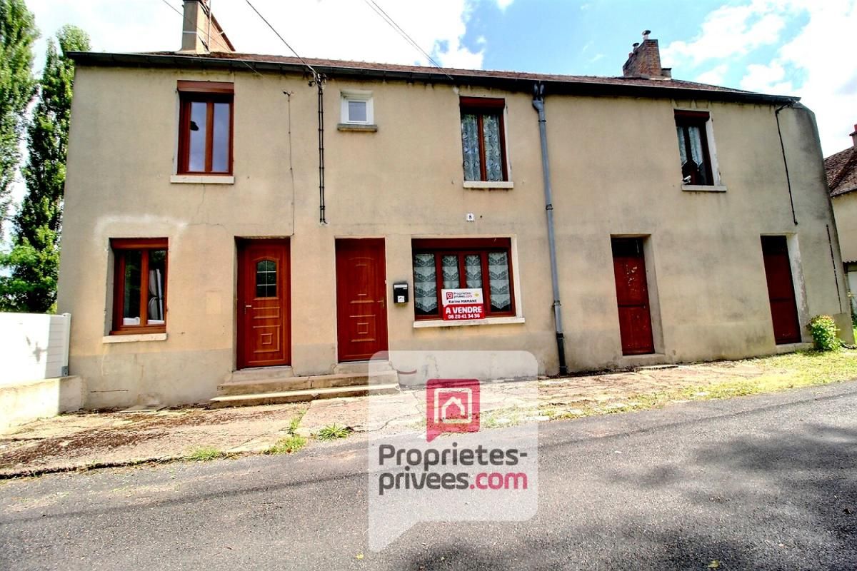 SOUPPES-SUR-LOING 1h de PARIS  - À vendre à Souppes-sur-Loing (77) Ensemble immobilier de 120 m² sur terrain arboré de 406 m² 1