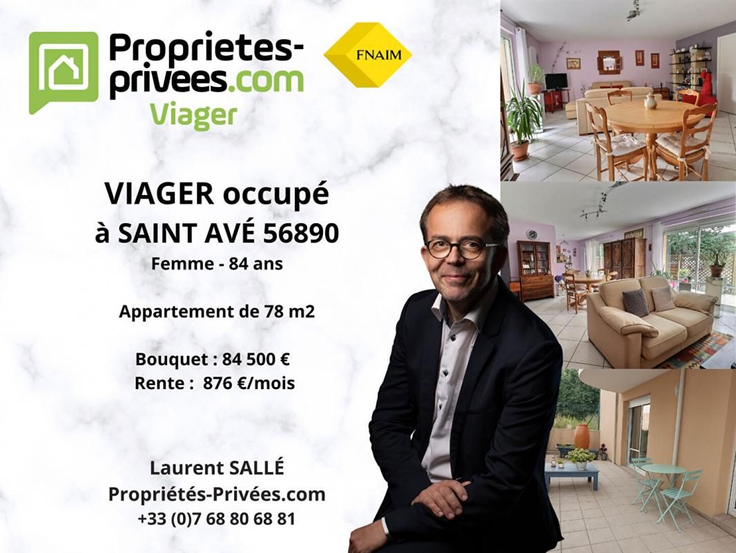SAINT-AVE Appartement Saint Avé 3 pièce(s) 77.95 m2 1