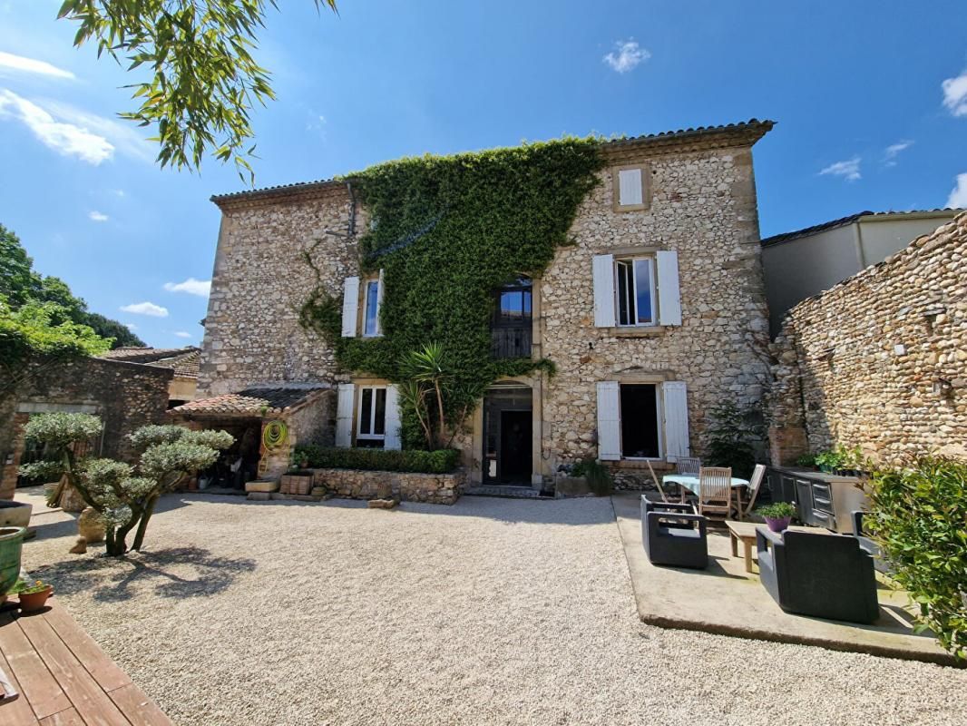 BOUCOIRAN-ET-NOZIERES MAISON DE VILLAGE 268 m2 hab. sur 2300M² de TERRAIN 1
