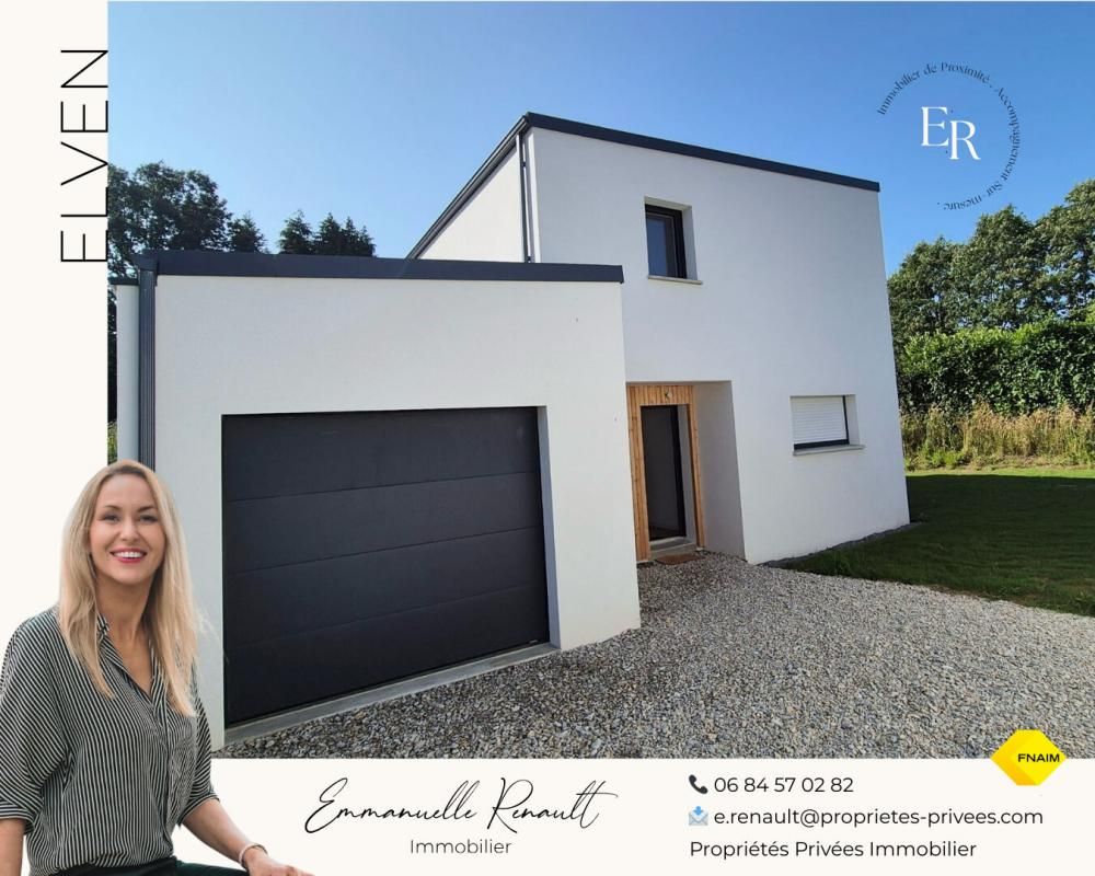 ELVEN Maison contemporaine de 2025, 5 pièces, 4 chambres, de 108 M² sur 390 M² de terrain / ELVEN 1