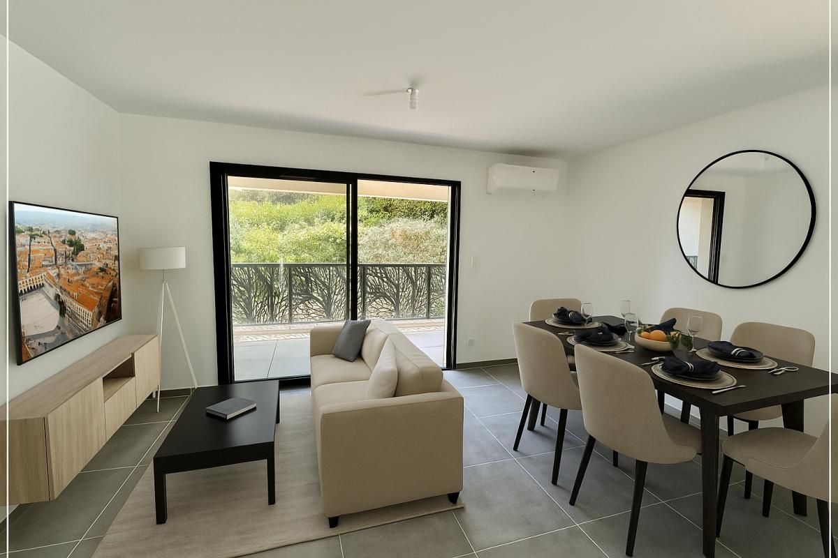 SIX-FOURS-LES-PLAGES APPARTEMENT SIX FOURS LES PLAGES 3 pièces 57.50 m2 - TERRASSE 9,80 M² - GARAGE EN SOUS-SOL 3