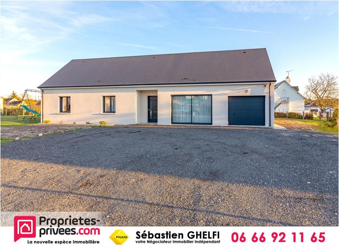 secteur nord belle maison de plain-pied avec 3 chambres-cellier-garage