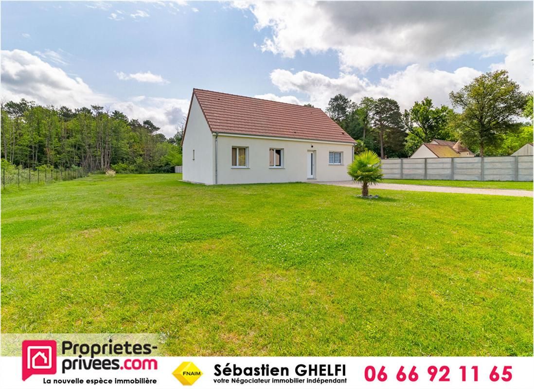 SELLES-SUR-CHER maison de plain-pied avec 3 chambres cellier grand terrain de 1860 m² 3