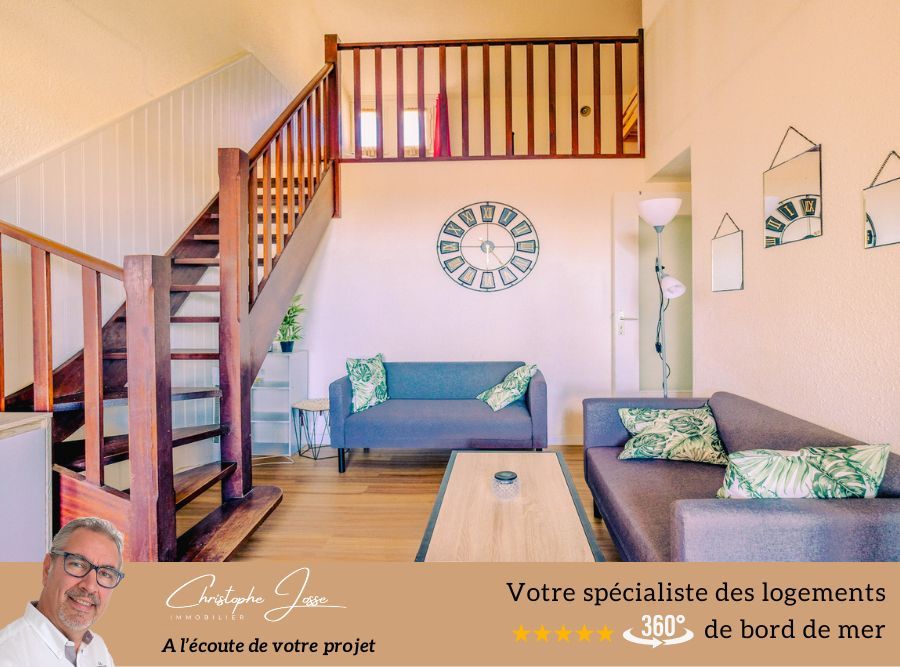 PORT LEUCATE Duplex T3 avec grande loggia direct plage 3