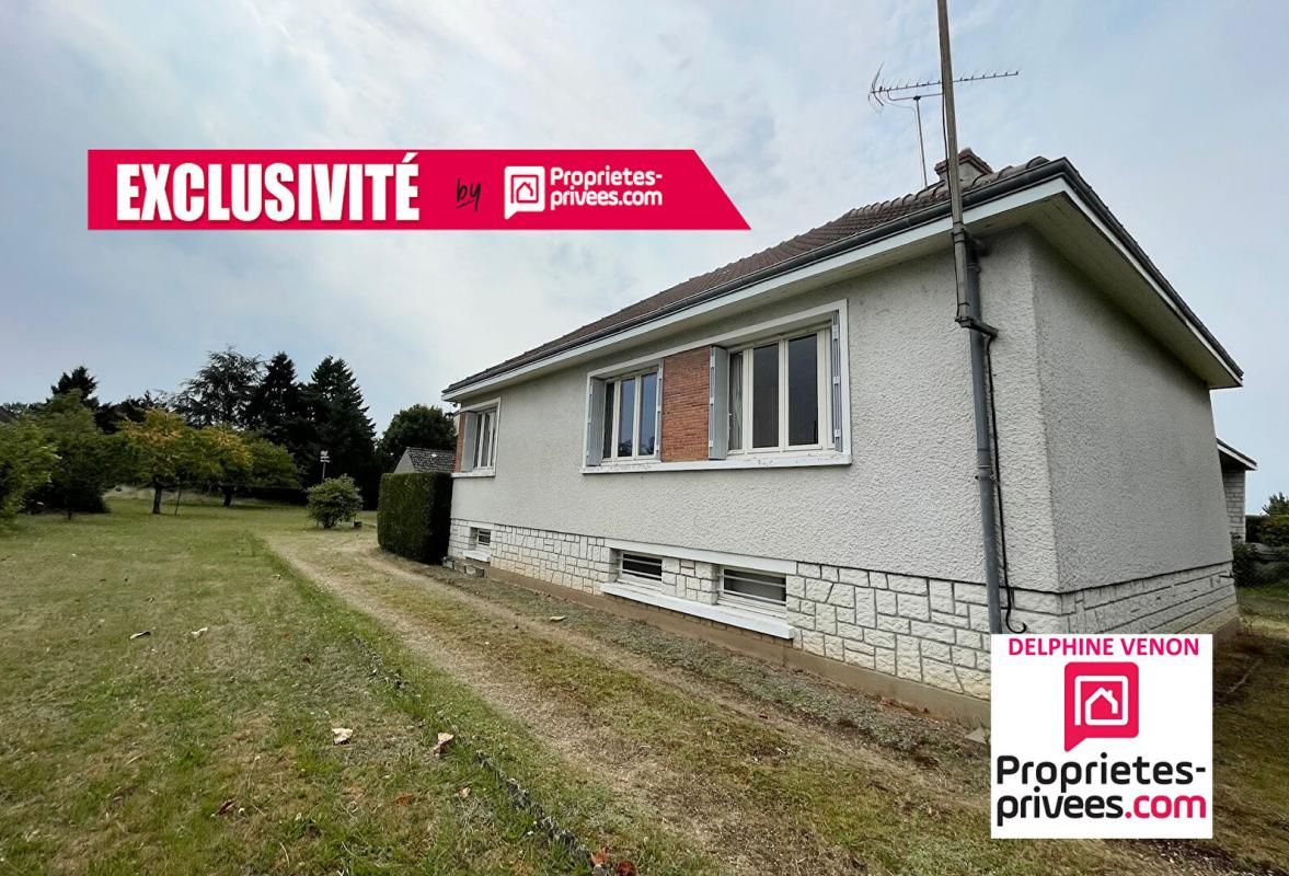 CHATEAUNEUF-SUR-LOIRE Exclusivité - Maison sur sous-sol sur un terrain constructible de 2 250 m² environ à 2 pas des écoles à Châteauneuf Sur Loire 1