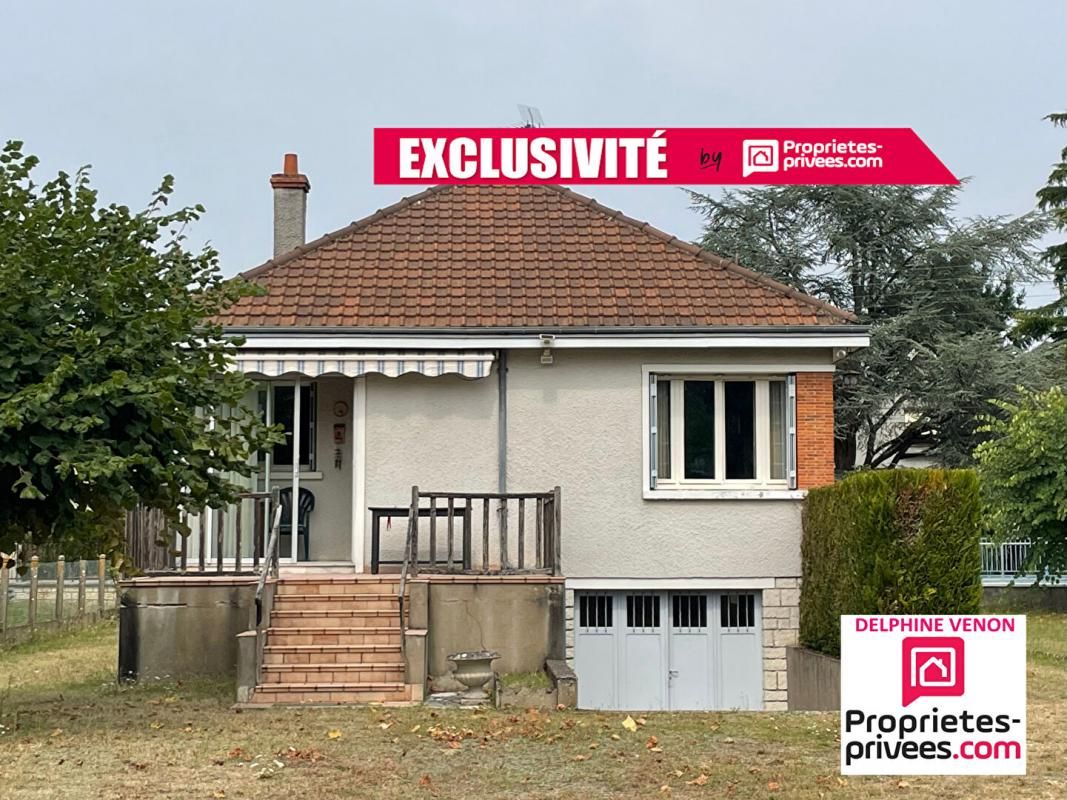 CHATEAUNEUF-SUR-LOIRE Exclusivité - Maison sur sous-sol sur un terrain constructible de 2 250 m² environ à 2 pas des écoles à Châteauneuf Sur Loire 2