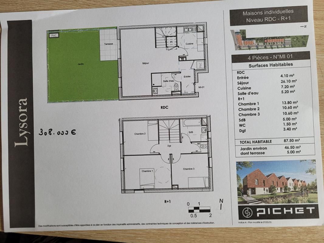 HALLUIN Maison DuplexHalluin 4 pièce(s) 87.5 m2 2