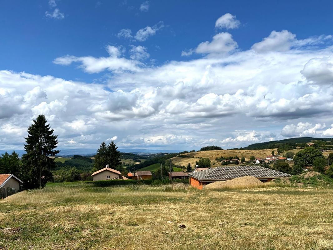 Terrain viabilisé  avec belle vue dégagée