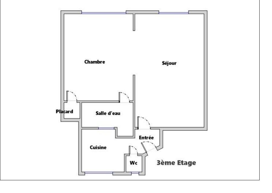 VANVES Vanves 2 pièces 37 m2 3