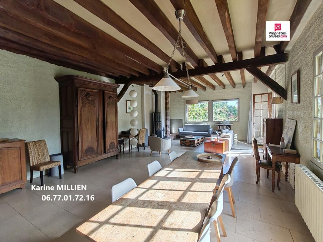 MUZY MESNIL SUR L'ESTREE 27650 Maison individuelle - 1 étage - 4 chambres - Grenier aménageable - 335000 HAI 2