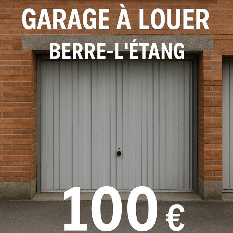 BERRE-L'ETANG Garage box fermé à louer Berre L'étang 1