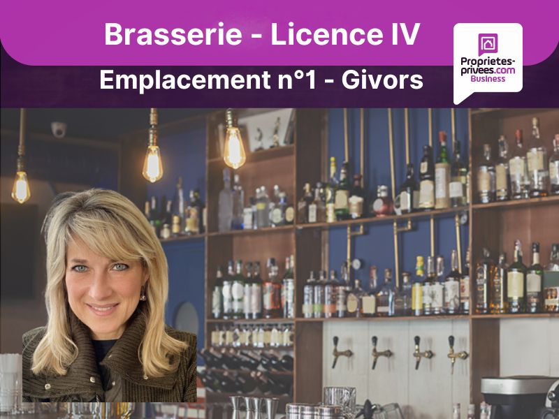 GIVORS 69700 GIVORS - BAR RESTAURANT BRASSERIE 54 COUVERTS AVEC TERRASSE 1