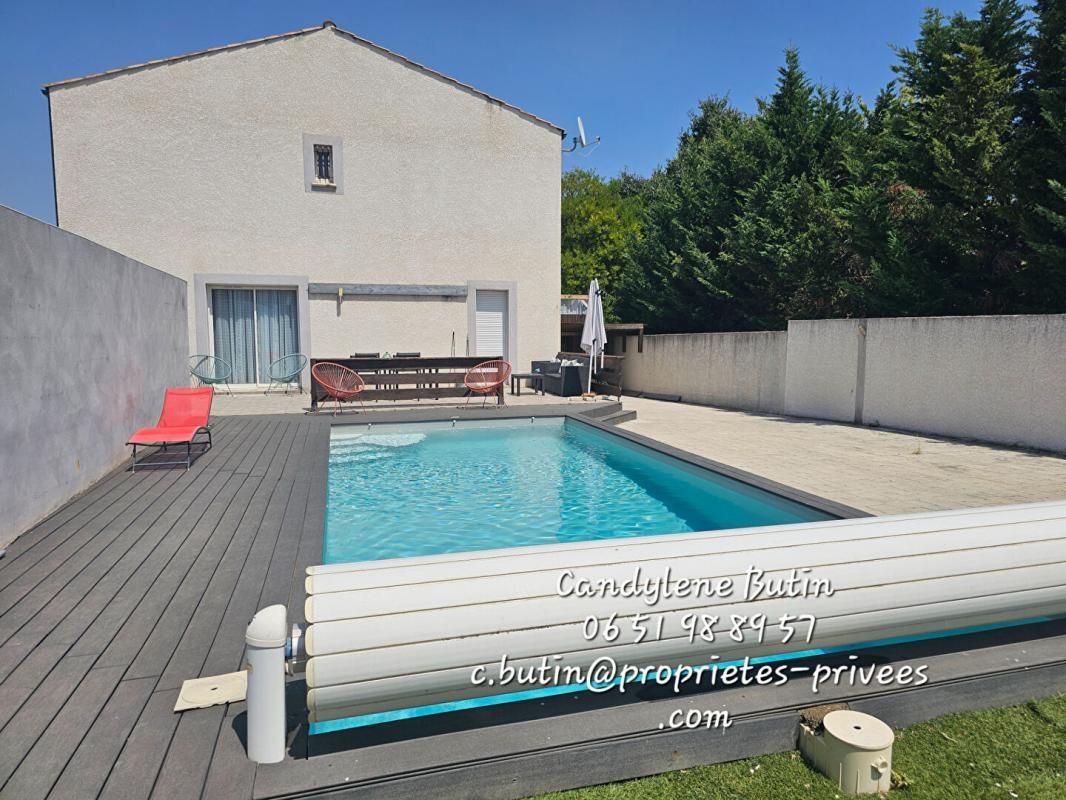 CAZOULS-LES-BEZIERS Belle Villa T4 soignée avec piscine garage sur 600m² de terrain 2