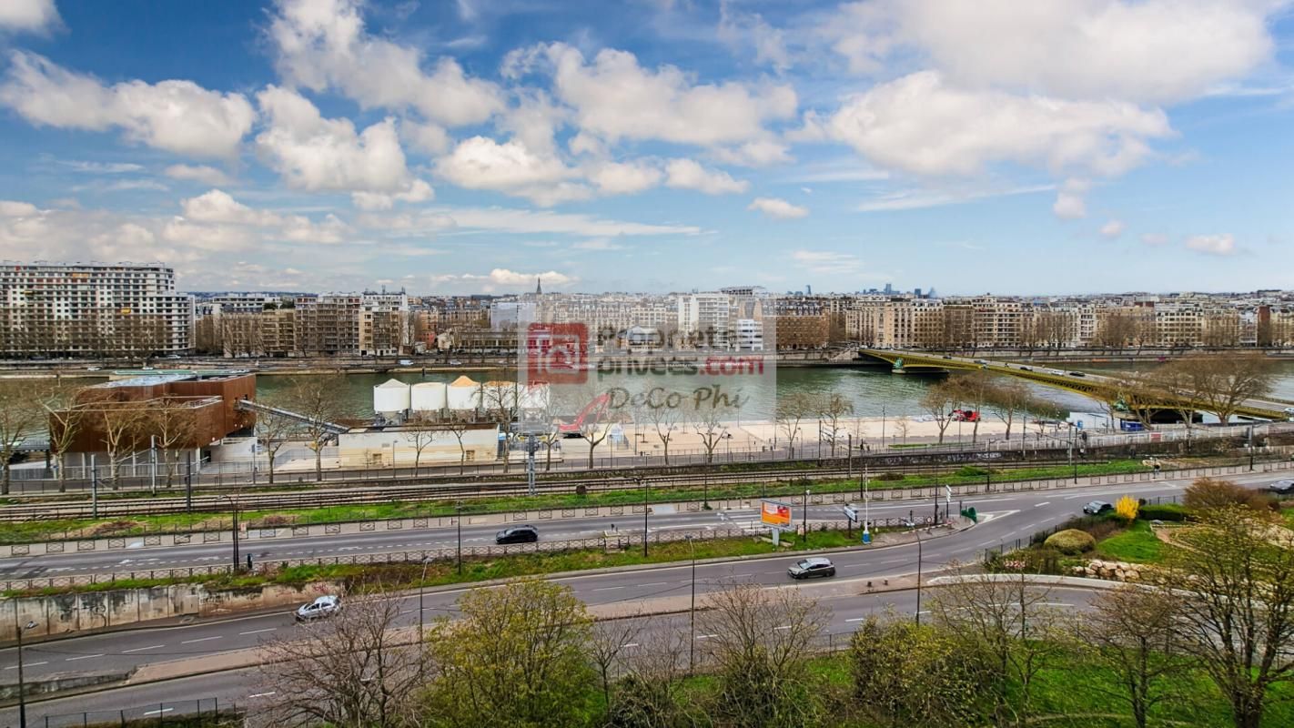 PARIS-15E-ARRONDISSEMENT Vues panoramiques sud & ouest sur la Seine - appartement 113 m2 - Paris "quai de Seine/Javel" 2