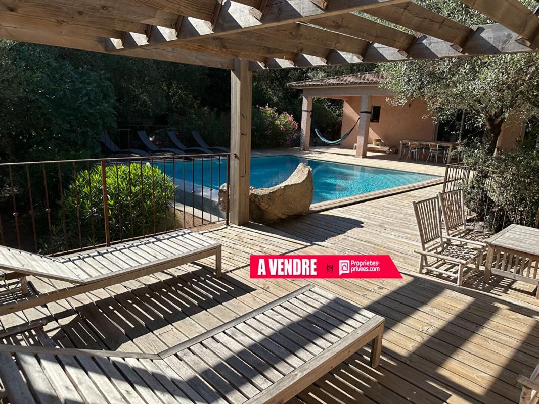 ZONZA Maison type T4 avec piscine sur grand terrain - STE LUCIE DE PORTO-VECCHIO (20144) - CORSE DU SUD - FRANCE 1