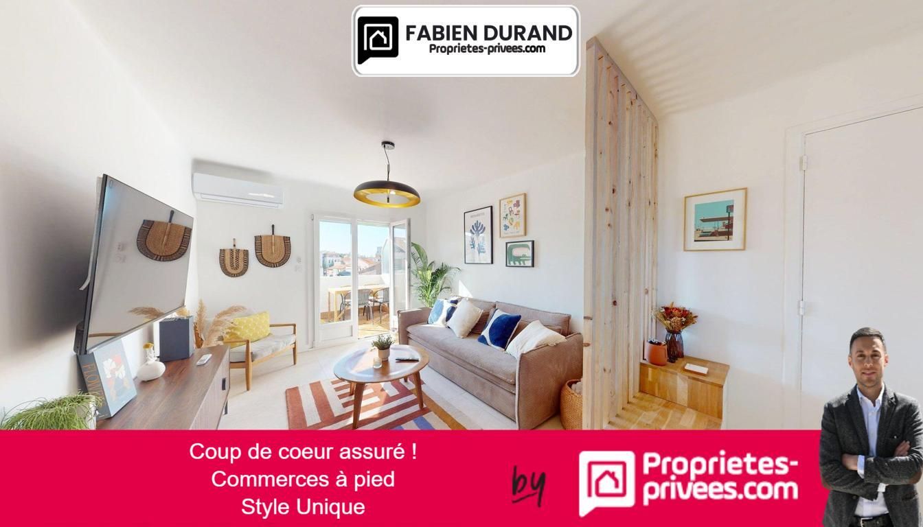 SAINT-RAPHAEL Appartement T3 au style unique - Dernier étage traversant - Vue dégagée 1