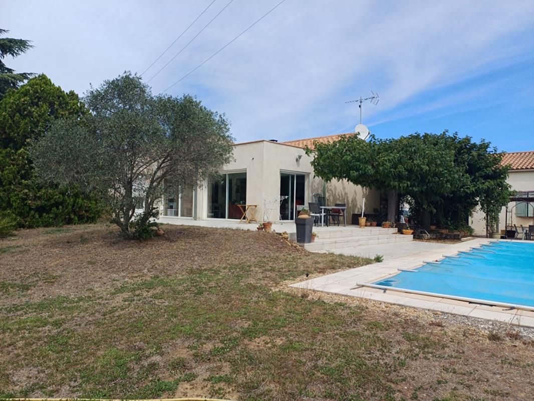 NARBONNE Villa + grd garage + terrain constructible 1