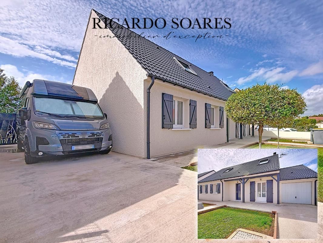PONT-SAINTE-MAXENCE 60700 PONT-SAINTE-MAXENCE (SARRON) - MAISON INDIVIDUELLE 115m2 / DPE B / VIVABLE DE PLAIN-PIED / 4 CHAMBRES / 3 SALLES DE BAIN / GARAGE / JARDIN 2