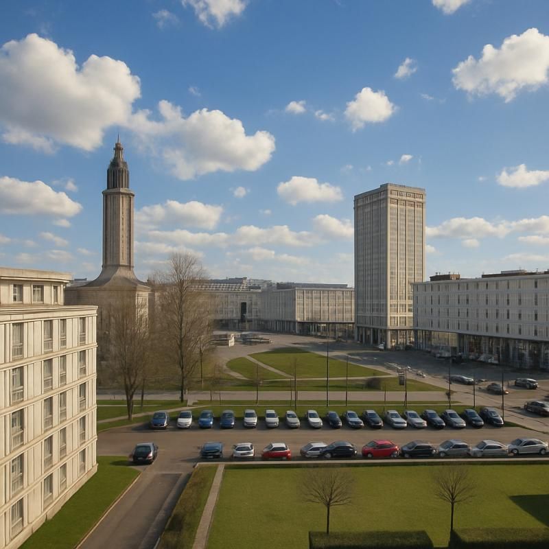 LE HAVRE Appartement T5 en dernier étage, exposition Sud, 3 chambres, avenue FOCH Le Havre 2