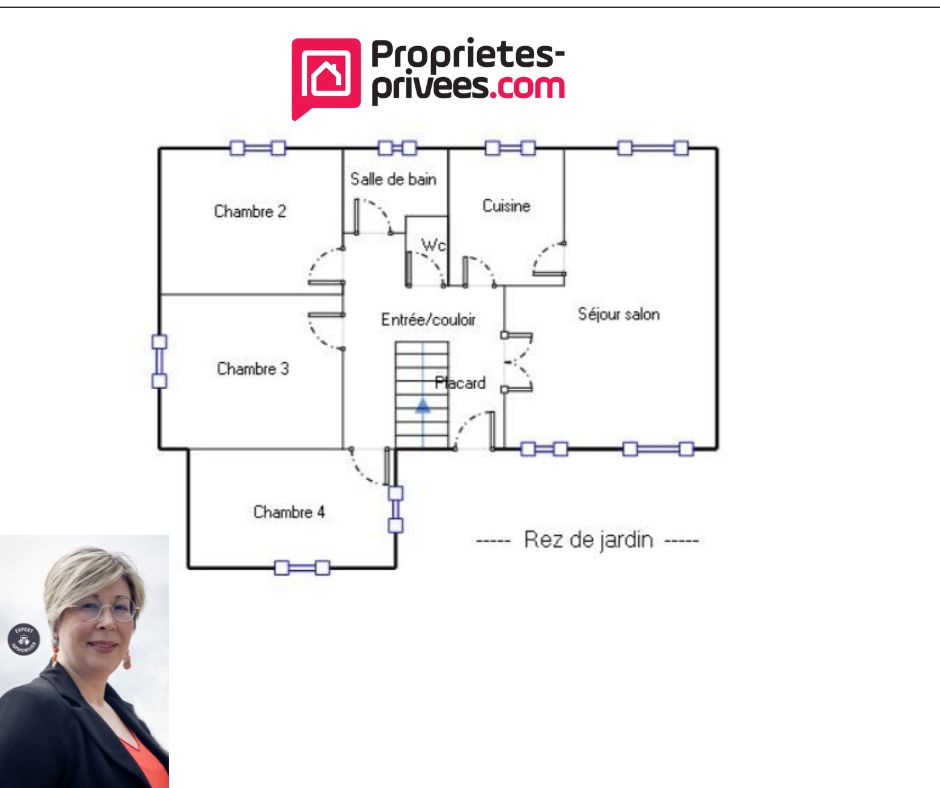 DOL-DE-BRETAGNE Ille-et-Vilaine 35120 Saint Broladre - Belle maison familiale 5 chambres de 140m2 sur un terrain constructible de 5137 m2 2