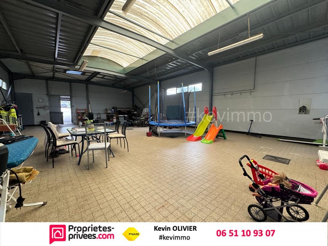 BARLIN Ensemble immobilier atypique ? Maison 160 m² + 2 hangars + grand terrain ? Barlin 1
