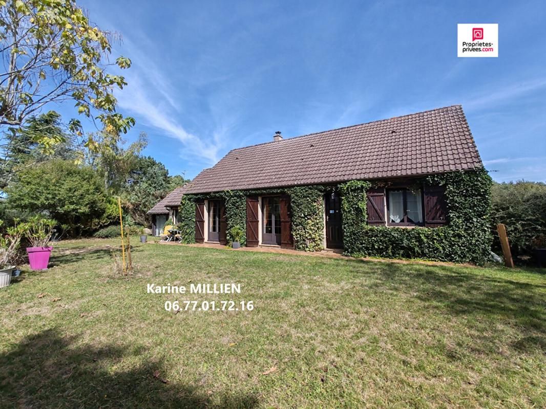 EZY-SUR-EURE EZY SUR EURE 27320 Maison individuelle de PLAIN-PIED - 2 chambres - Grenier aménageable - Terrain clos et arboré - 261250  HAI 1