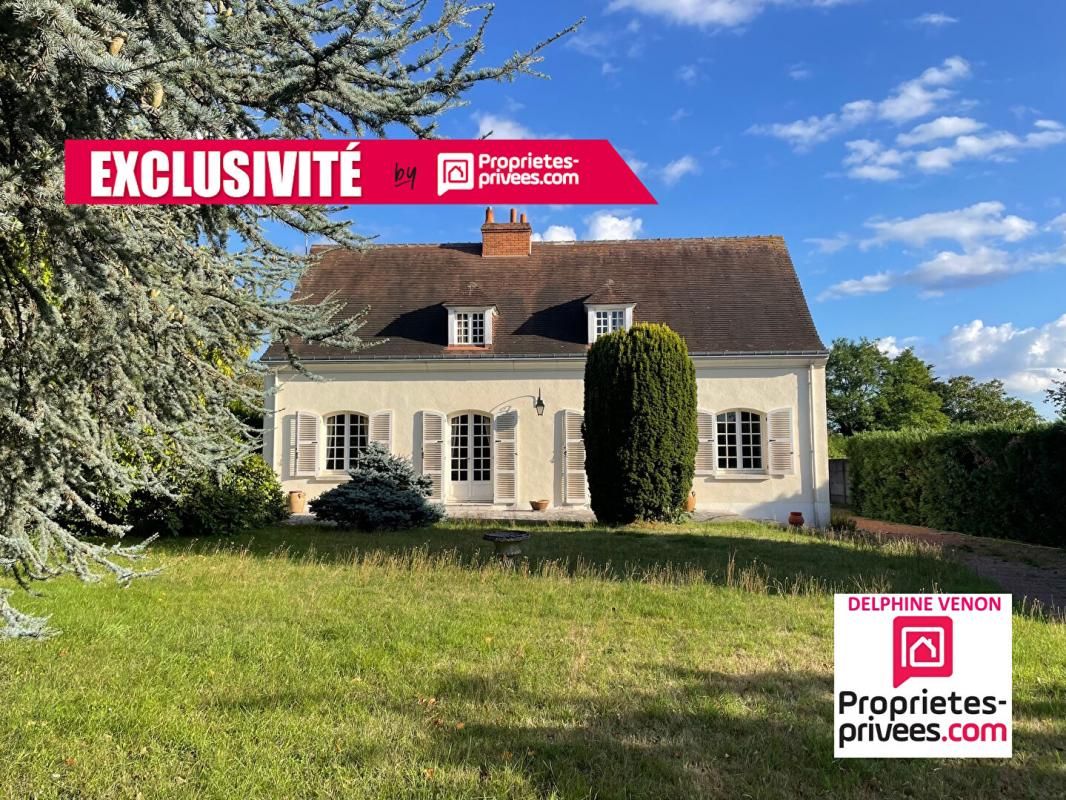 Exclusivité - Maison sur un terrain constructible de 2 300 m² à 2 pas du centre ville et des écoles à Châteauneuf Sur Loire