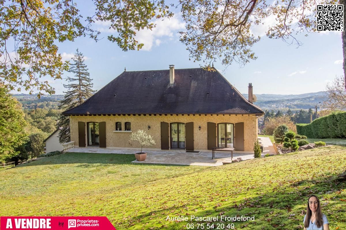 BRIVE-LA-GAILLARDE Opportunité BRIVE : MAISON T6 de 167m² avec JARDIN de 2000m² avec VUE DEGAGEE - 466 0000 euros 4