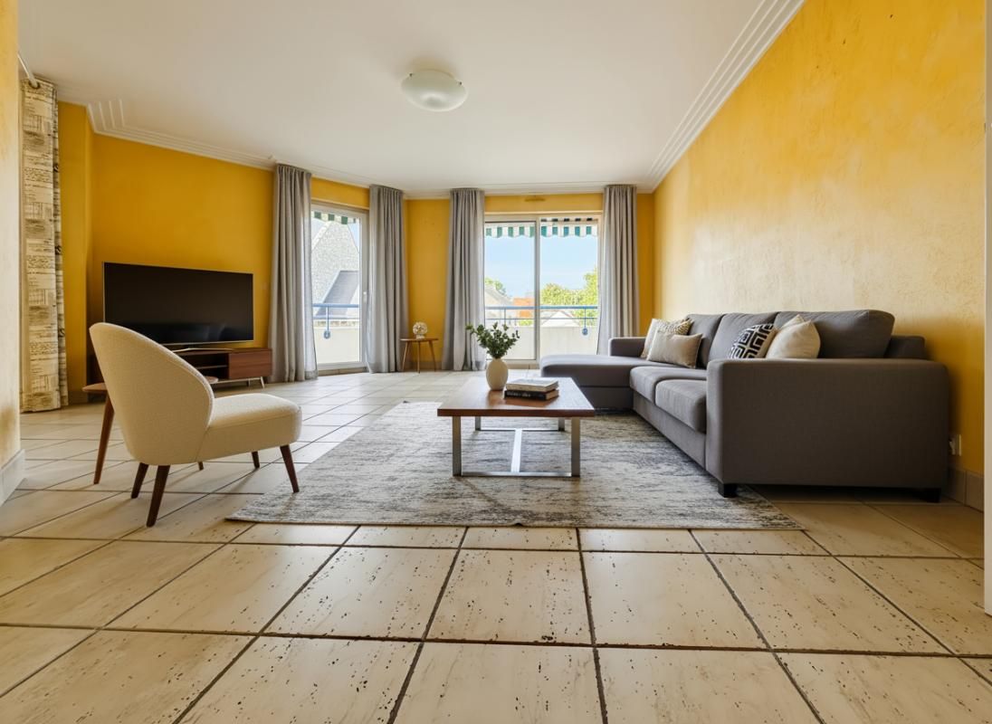 SAINT MARC SUR MER Appartement traversant avec 2 balcons et stationnement sous sol 3