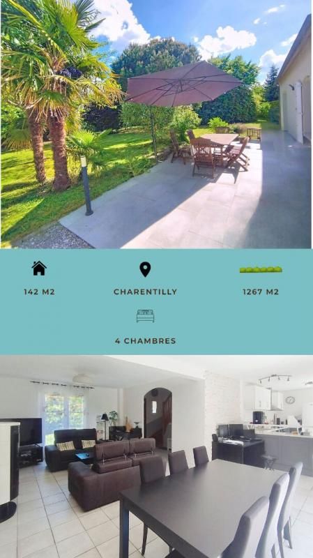 CHARENTILLY Maison familiale de 4 chambres située à Charentilly 2