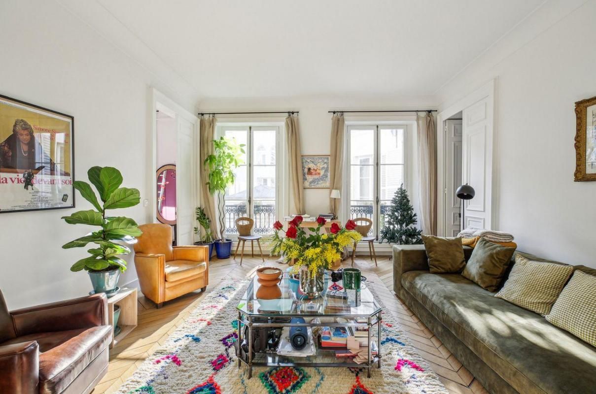 Elégant appartement familial "comme à la campagne" au coeur de Paris
