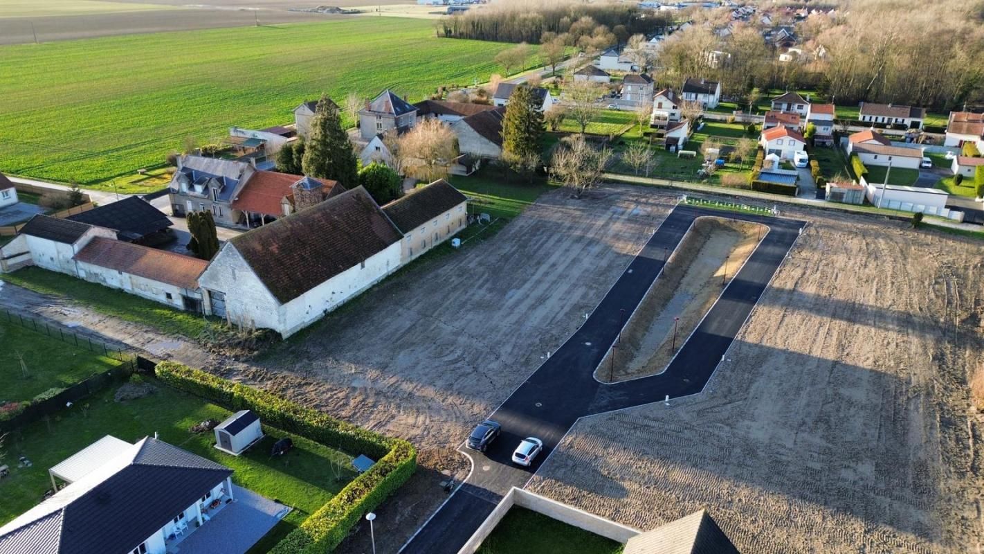 WARMERIVILLE Terrain de 500m² Lot 2 "Jardin des nains" 2