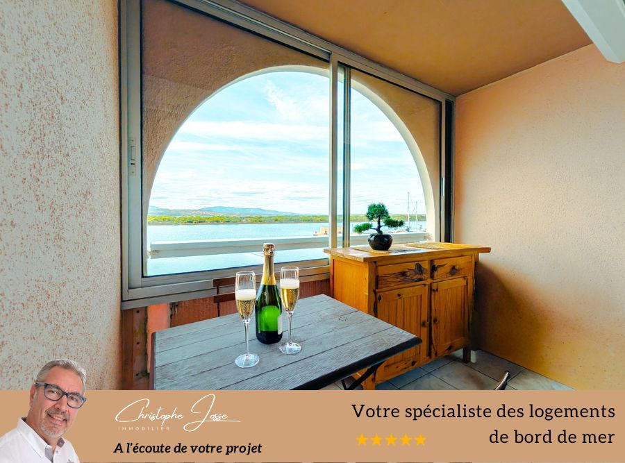 PORT LEUCATE Appartement 4 couchages avec parking vue lac marin 2