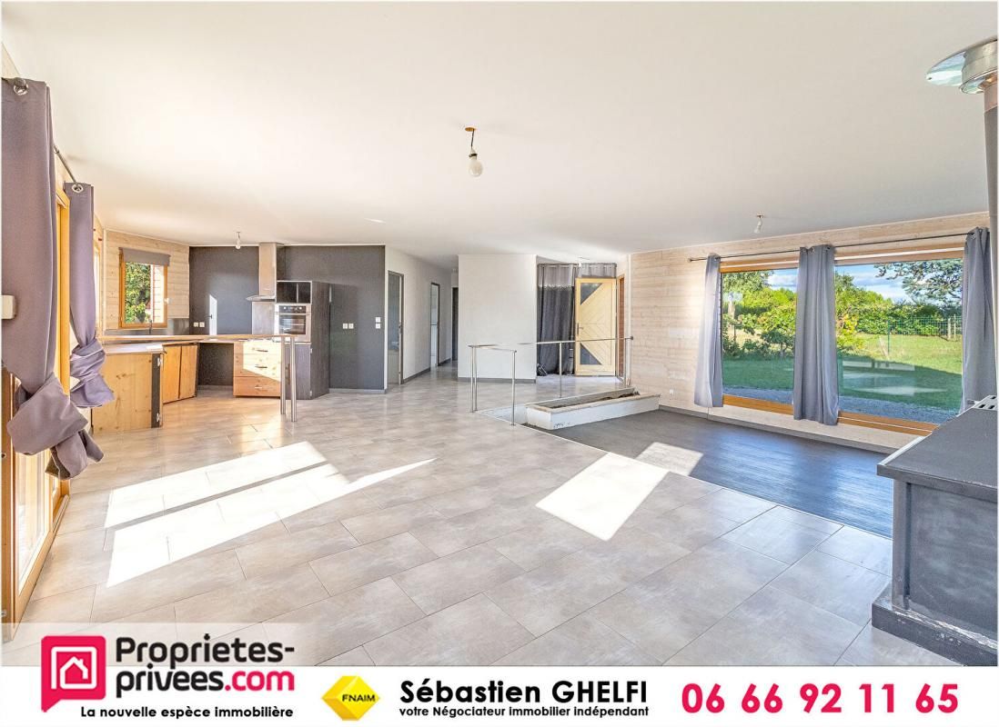 CONTRES belle maison de plain-pied avec grande salle de vie de 60m²-3 chambres 2