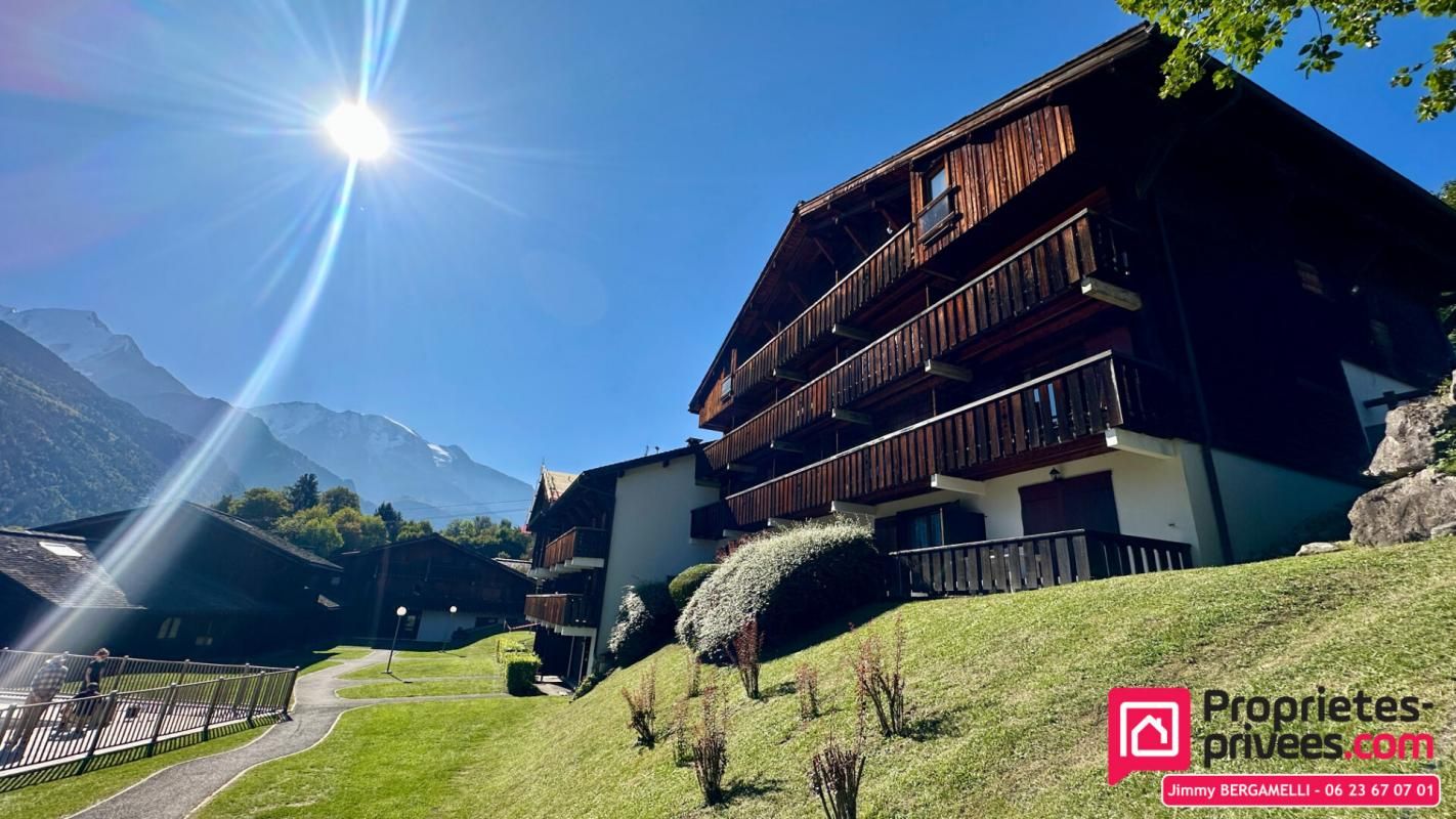 EXCLUSIVITÉ Charmant studio rénové avec vue Mont-Blanc 10 min à pied du centre-village