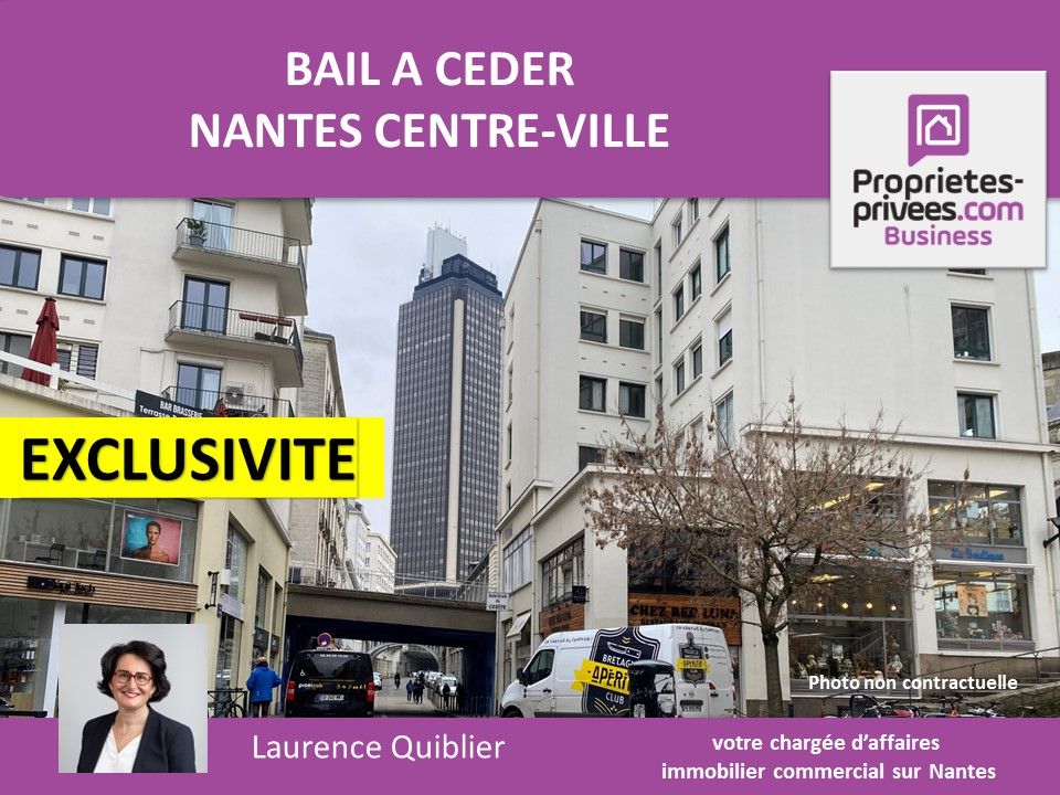 44000 NANTES - EXCLUSIVITE, BAIL A CEDER, LOCAL COMMERCIAL 77 m²