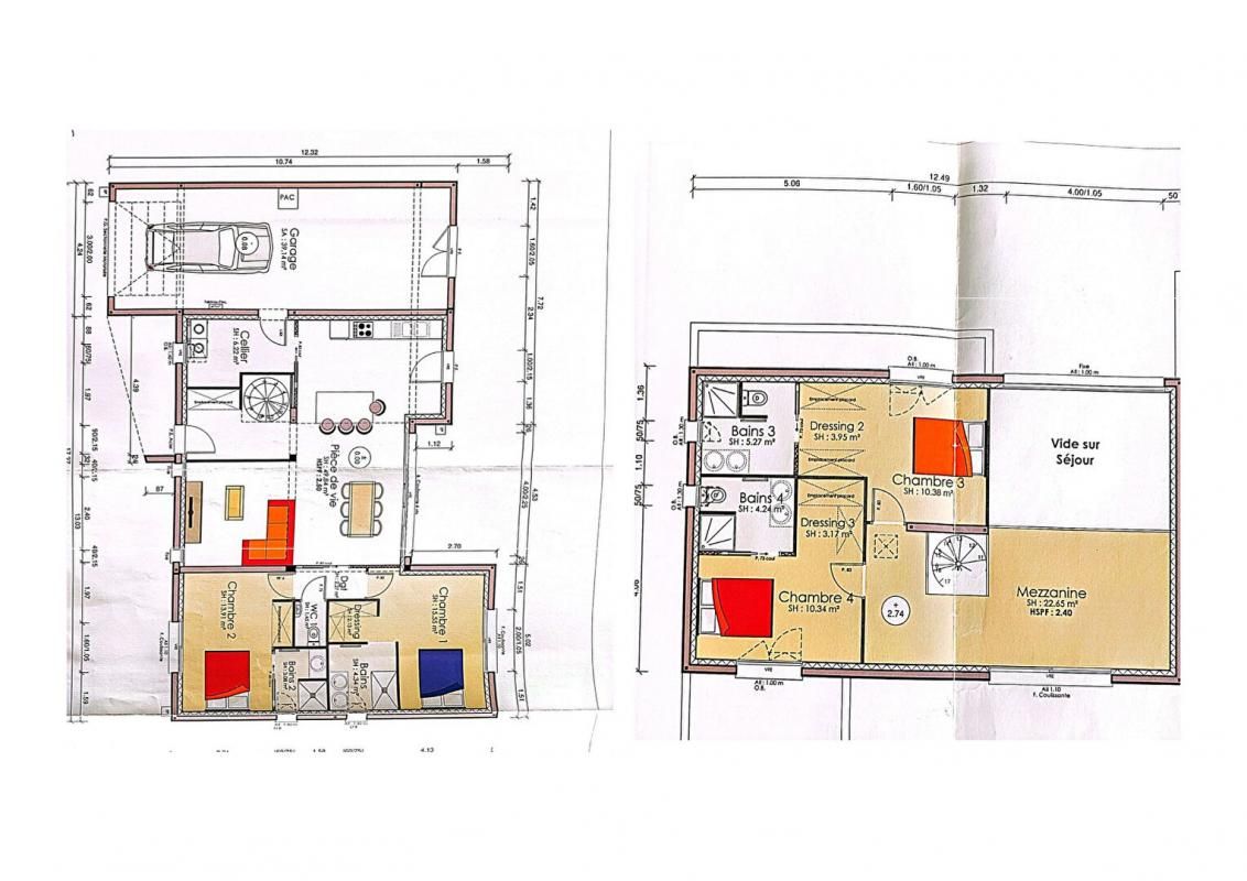 LAMBALLE Exclusivité!! Côtes d'Armor 22400 Planguenoual. 4 chambres avec salle d'eau privative dont 2 au RDC, garage, terrain 3