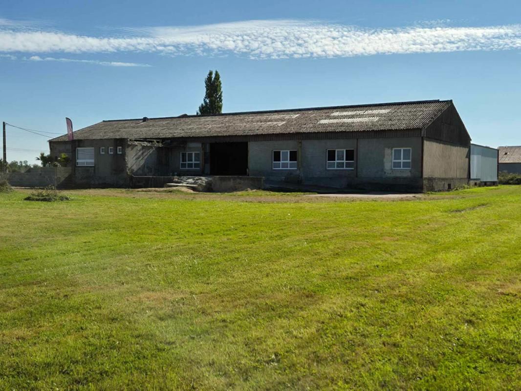 BRANGES Entrepôt à usage d'élevage canin et habitation de 250m2 3