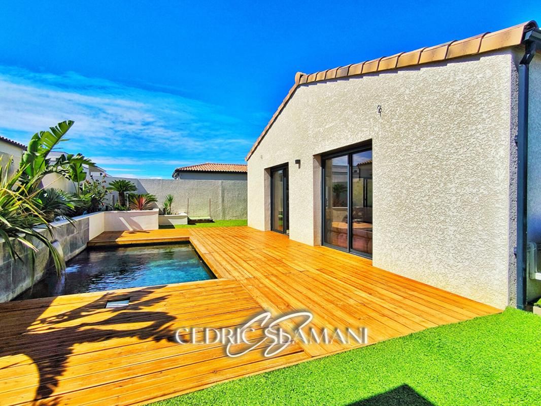 PENNAUTIER MAISON 124 M2, 3 CHAMBRES, SALON, CUISINE, GARAGE, JARDIN, TERRASSE, 2 WC, SDB, SALLE D EAU 2