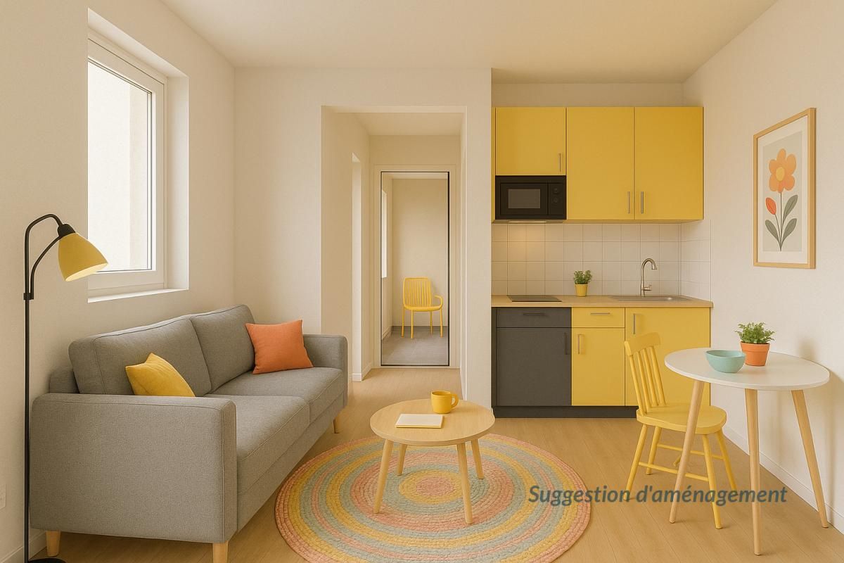 LANNION Vente Studio 28,35 m², dernier étage, Lannion ( 22300) 2