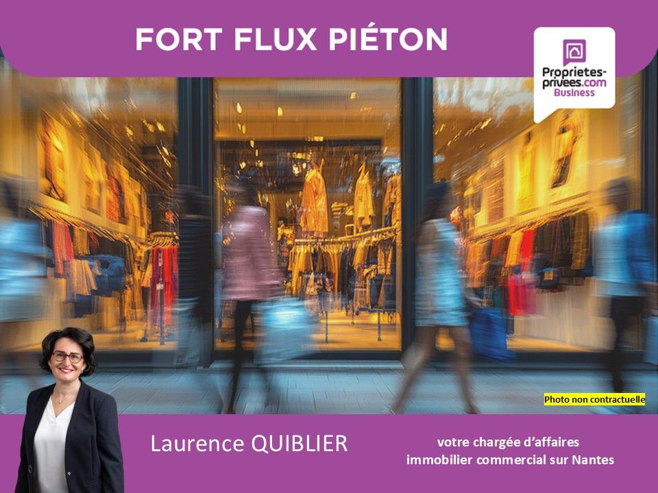 NANTES 44000 NANTES -  LOCAL COMMERCIAL A LOUER 30 M² , QUARTIER DECRE 2