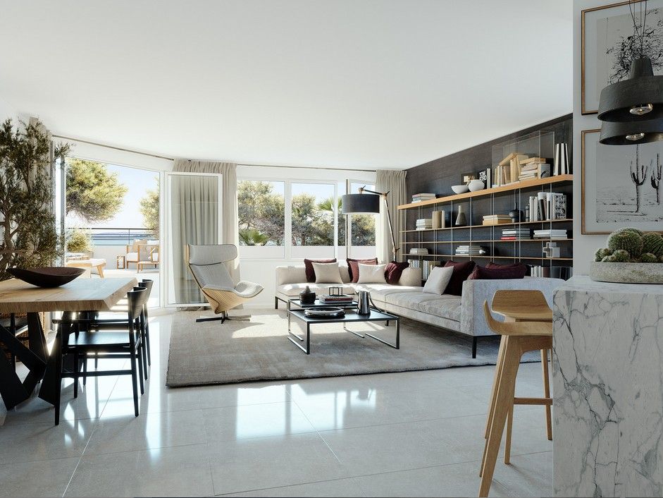 MARSEILLE-8E-ARRONDISSEMENT T4 standing de 89.44.99m2, secteur Prado/Borely, dans parc arboré et sécurisé - 787.000 euros 2