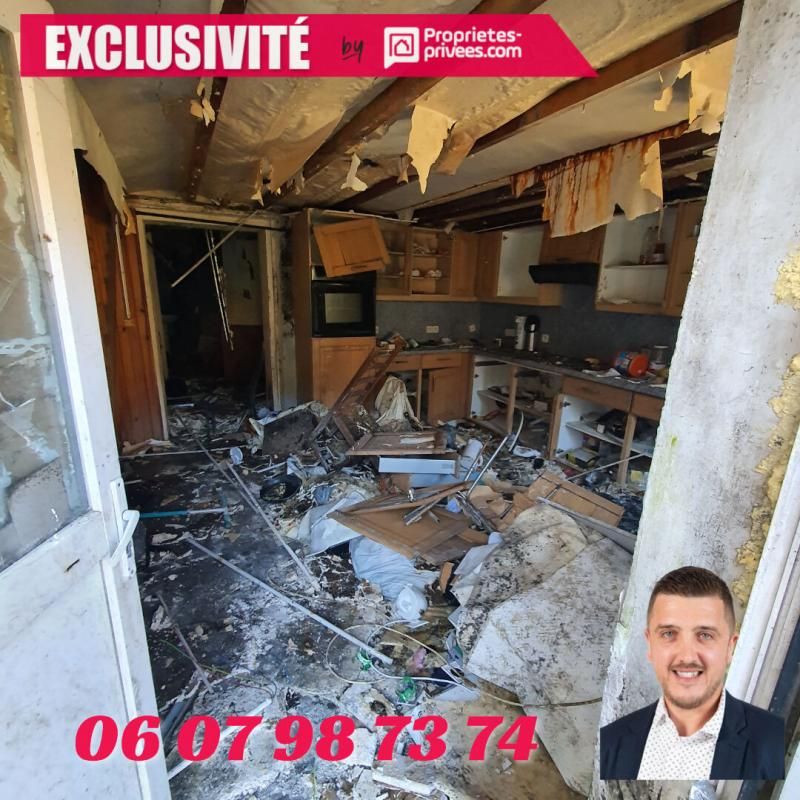 HIRSON Maison Hirson 80 m2 incendiée 2