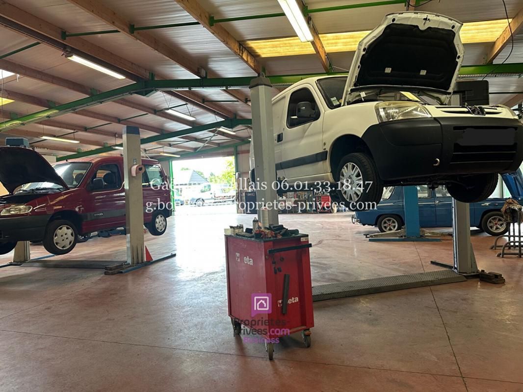 EPAIGNES 27260 - EPAIGNES - Garage automobile + VO indépendant  - 93.670 1