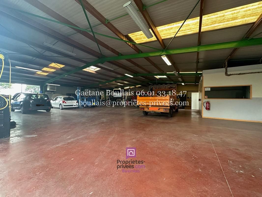 EPAIGNES 27260 - EPAIGNES - Garage automobile + VO indépendant  - 93.670 2